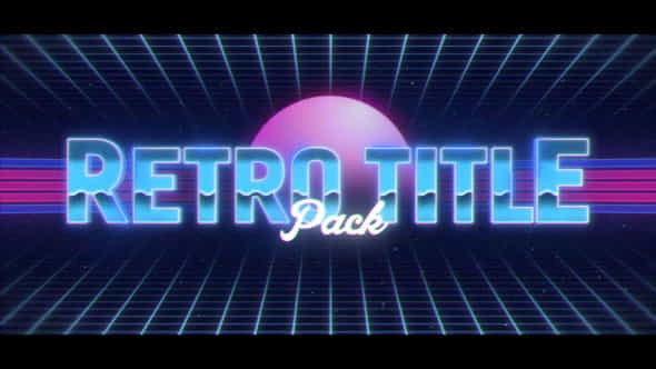 Retro Titles Pack - VideoHive 20153270