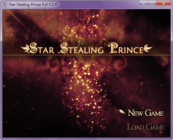 Star Stealing Prince Title Screen. This is an image-heavy liveblog and alt text will not be further provided.