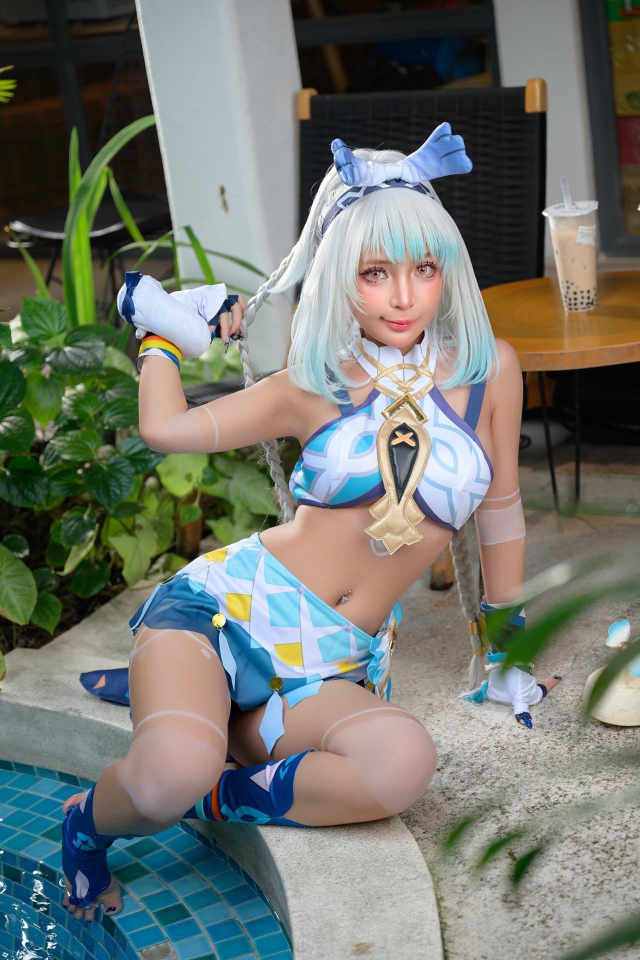Cosplay Umeko.J – 原神 – 玛拉妮(9)