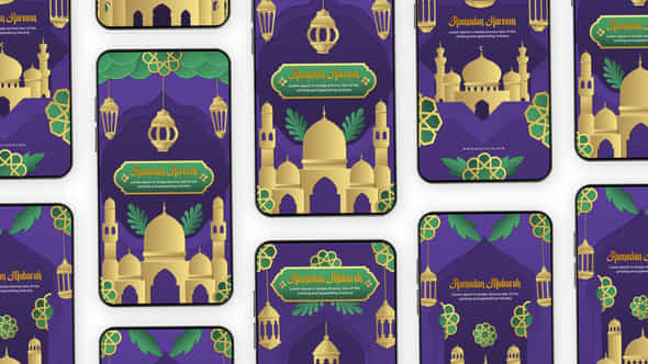 Ramadan Celebration Instagram Stories - VideoHive 56382623