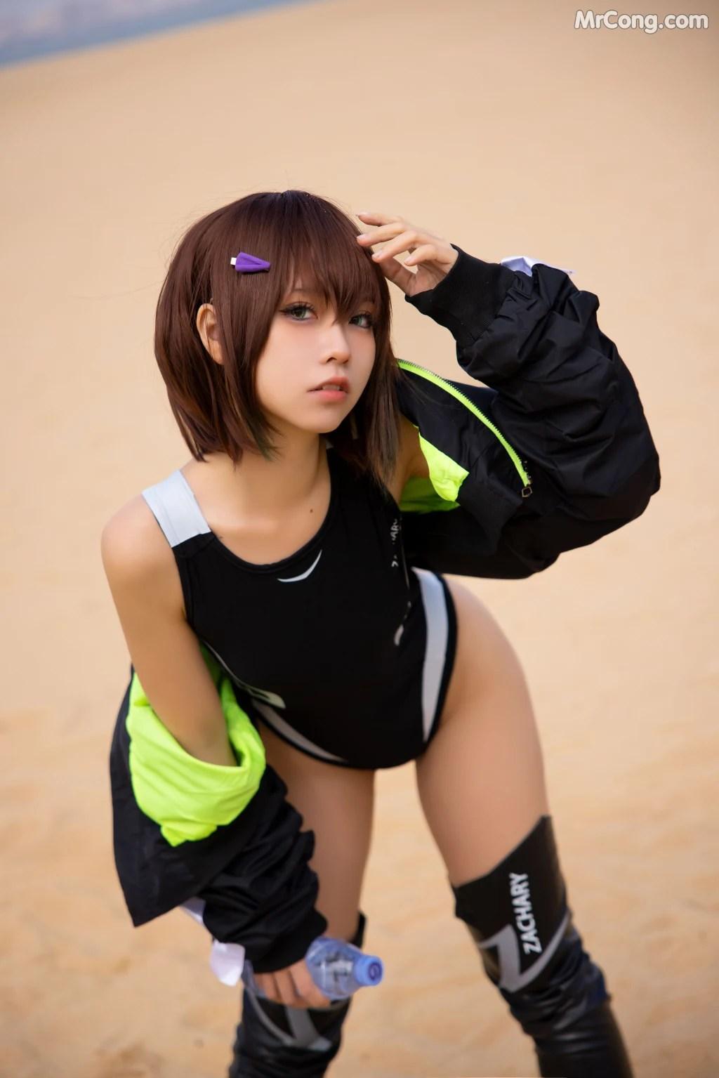 Coser@G44不会受伤 Vol.089: 水泳部的部長 (57 photos)(53)