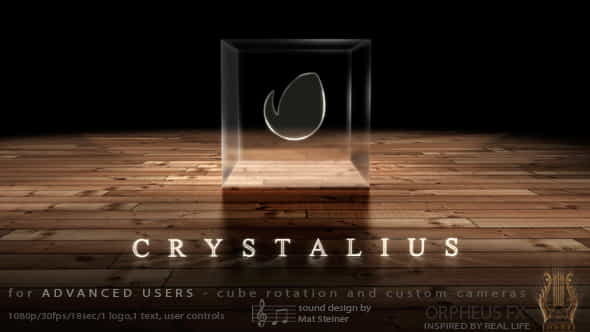 Crystalius - Cube Logo - VideoHive 6971334