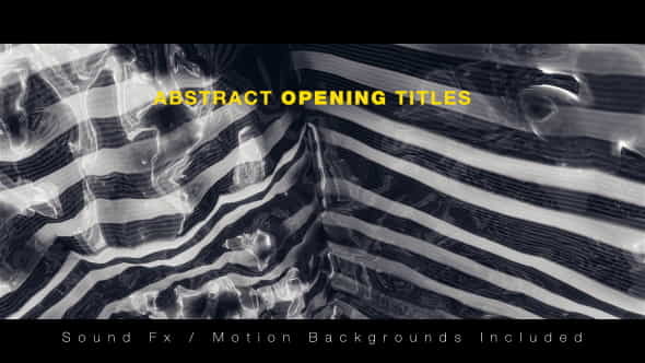 Abstract Opening Titles - VideoHive 18845760