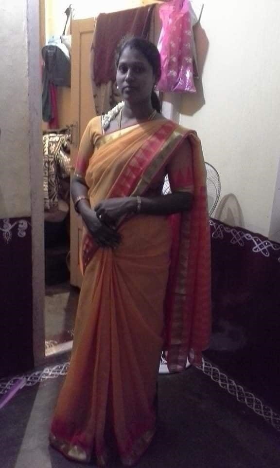 Tamilnadu saree aunty-8959