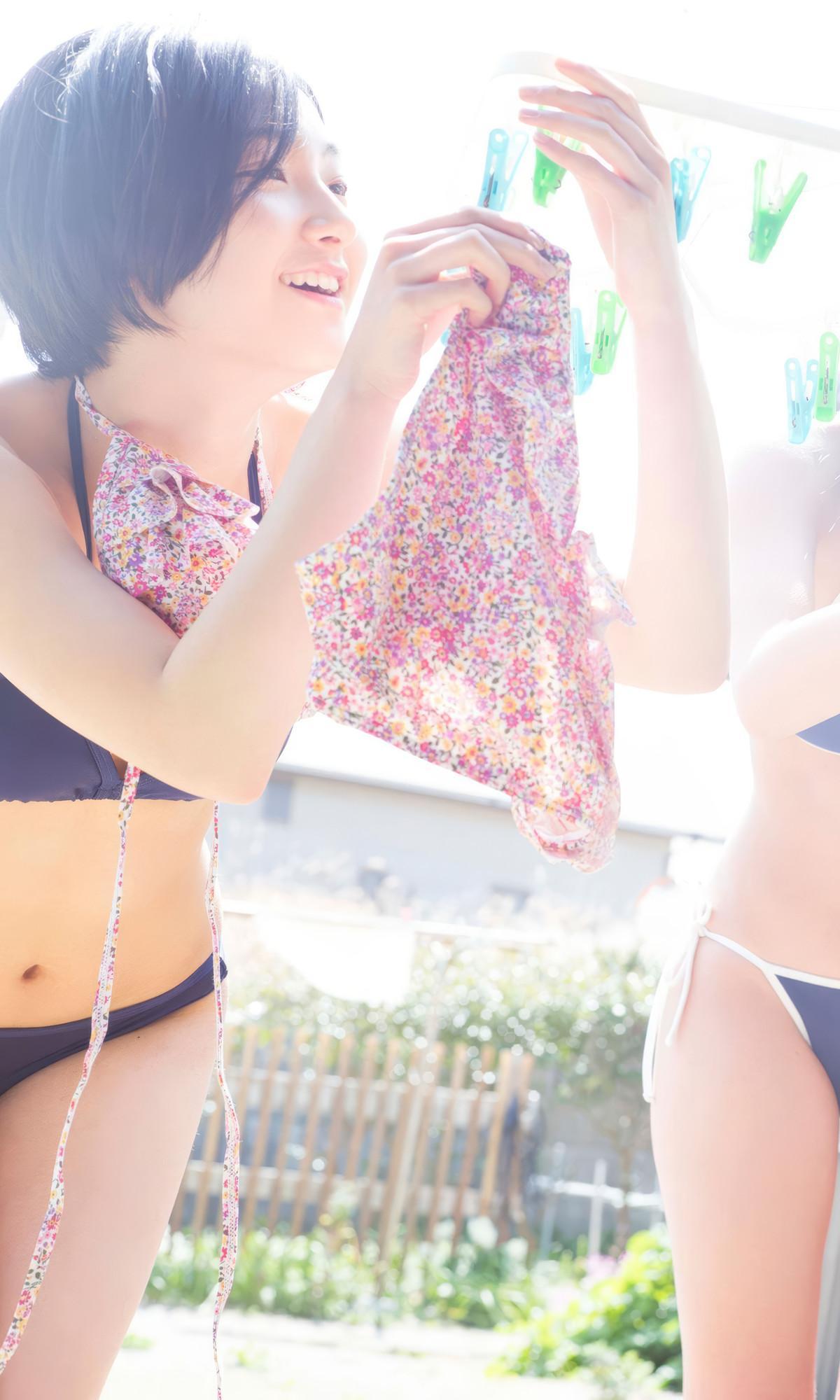 松永有紗・早乙女ゆう・浅川梨奈, デジタル週プレ写真集 「2代目週プレ3姉妹 青春の1ページ」 Set.01(34)