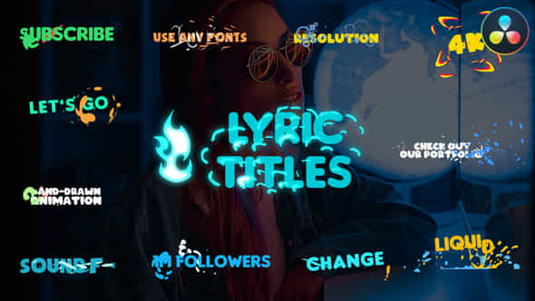 Lyric Titles - VideoHive 38555022