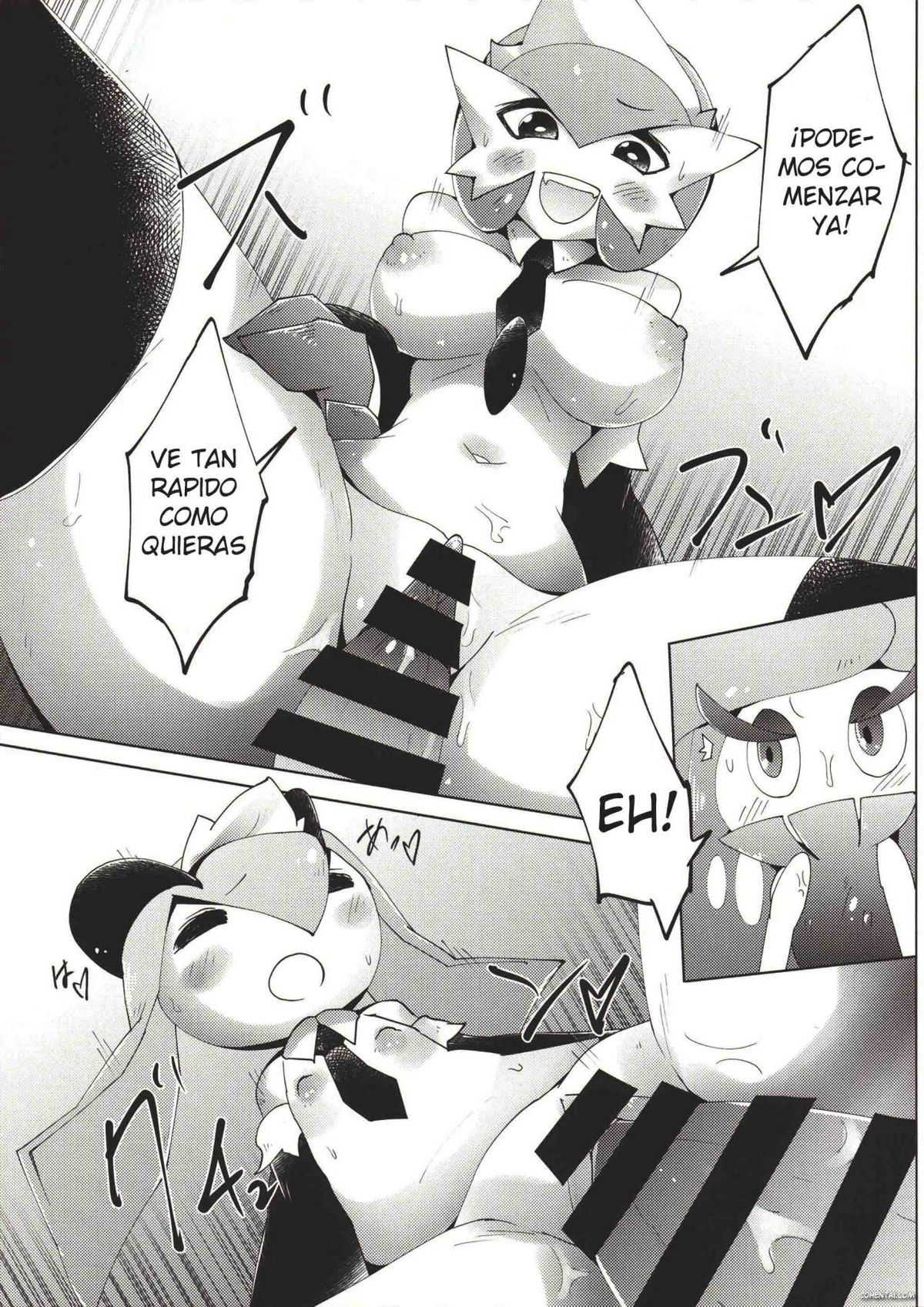 Wagamama ohimesama to jūsha (?)-Tachi (Pokémon) xxx comics manga porno doujin hentai español sexo 