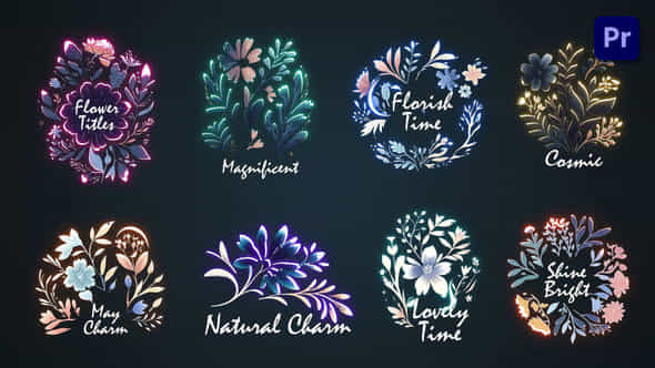 Flower titles #3 - VideoHive 45194327