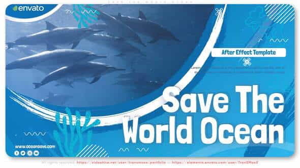 Save the World Ocean - VideoHive 33749342