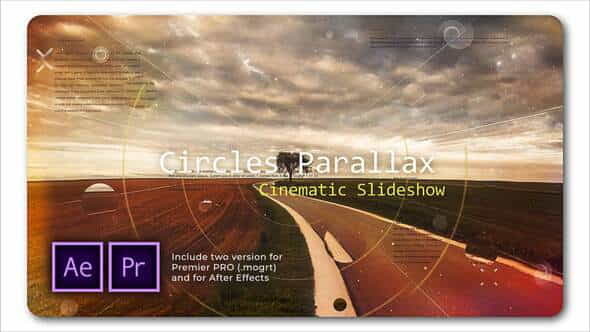 Circle Parallax | Cinematic Slideshow - VideoHive 28641935