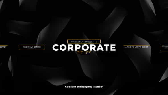 Corporate Titles - VideoHive 22409451