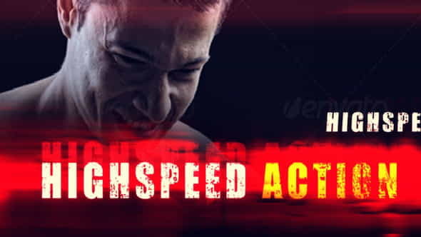 High Speed Action - VideoHive 8325252