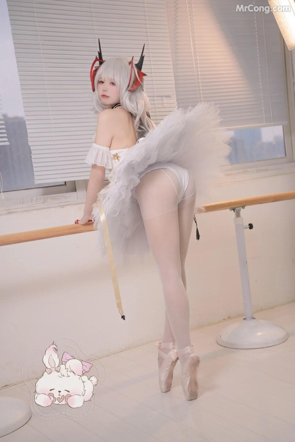 Coser@黏黏团子兔: W天鹅之舞 (55 photos )(36)