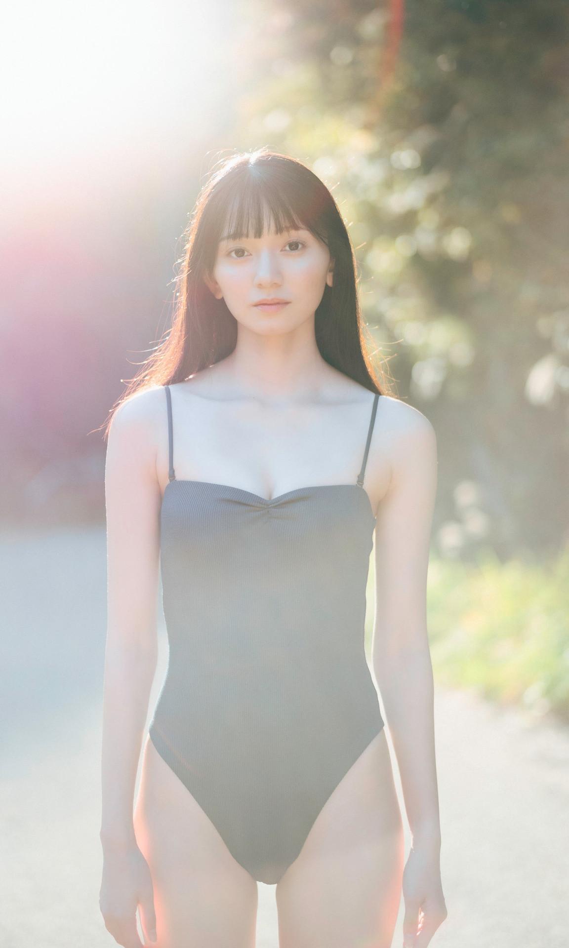 Fuuka Kumazawa 熊澤風花, 週プレ Photo Book 「またたく。」 Set.02(24)