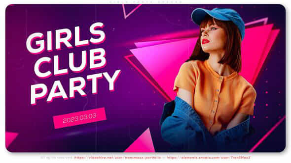 Girls Party Opener - VideoHive 43902595