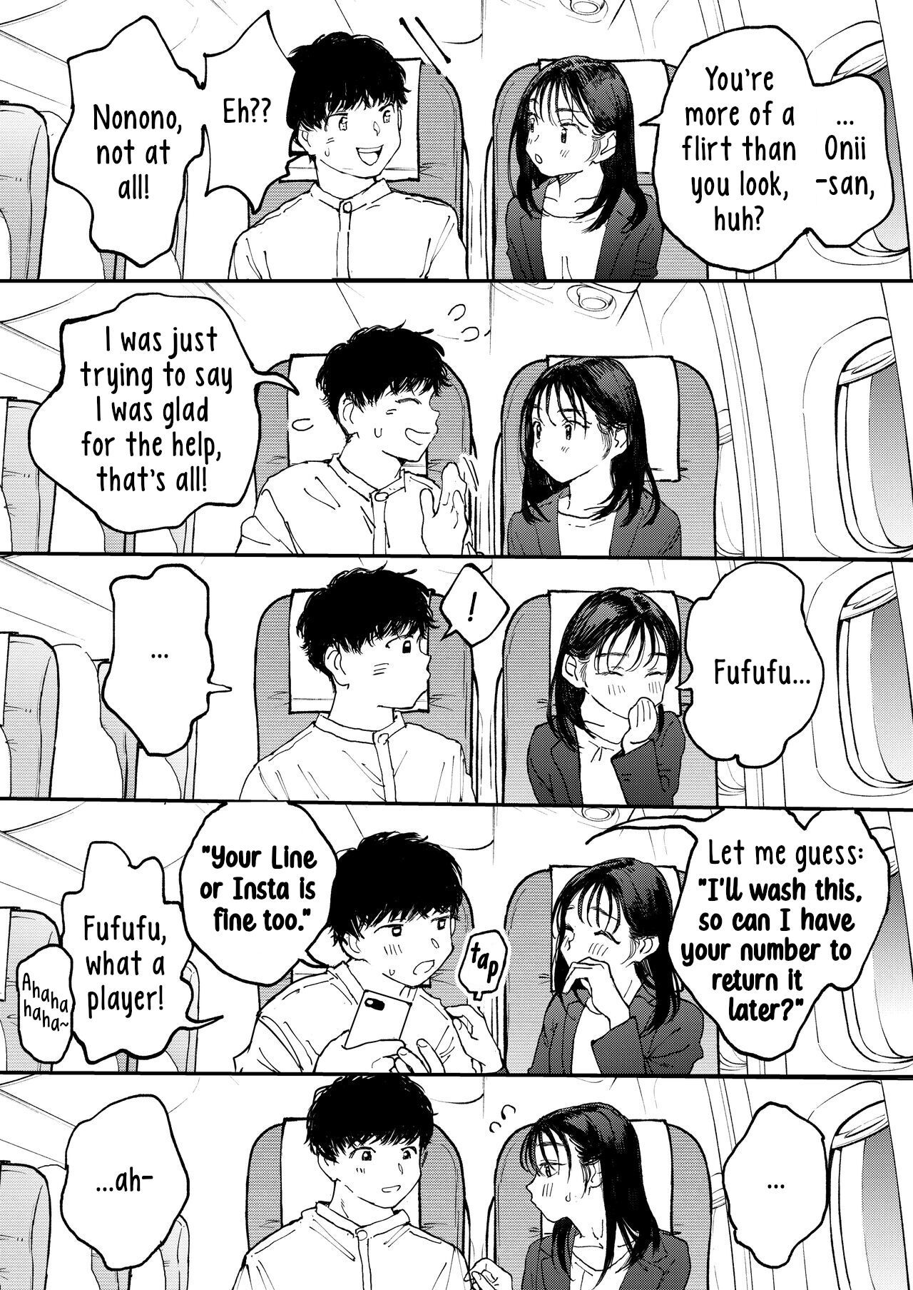 [Denbu Momo] Muramura OL-san wa Hikouki no Naka demo Seiyoku o Mitashitai  Horny OL-san, even on an Airplane, Wants To Satisfy Her Sexual Desires [English] [Digital]