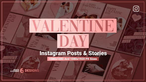 Valentines Day Instagram Ad V92 - VideoHive 35503298