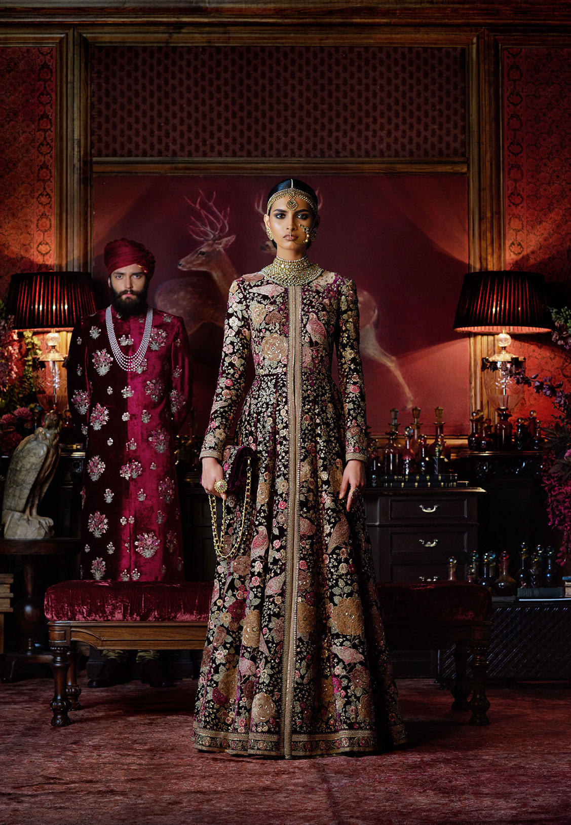 Национальные индийские костюмы в модных коллекциях дизайнера Sabyasachi Mukherji, фотограф Tarun Khiwal