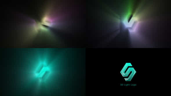 3D Light Logo Reveal - VideoHive 23916335