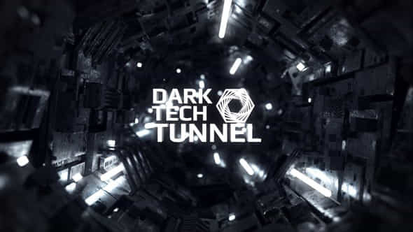 DarkTech Tunnel - VideoHive 46444314
