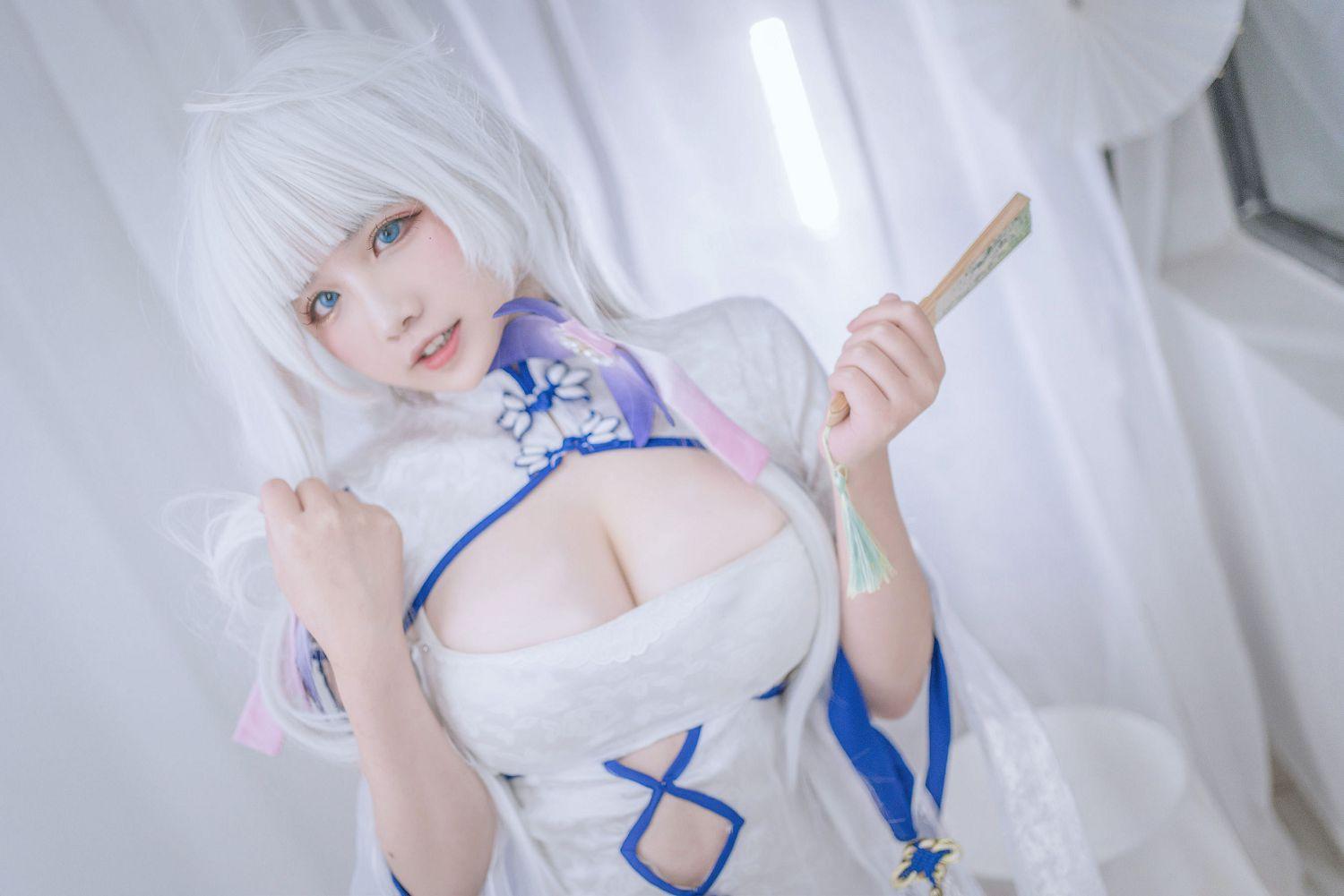 [福利女神cosplay] 阿半今天很开心 - 光辉旗袍 妩媚套图(22)