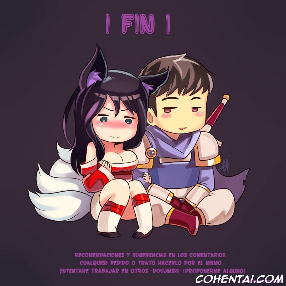 Ahri x Garen (League of Legends) xxx comics manga porno doujin hentai español sexo Ahri Garen League of Legends