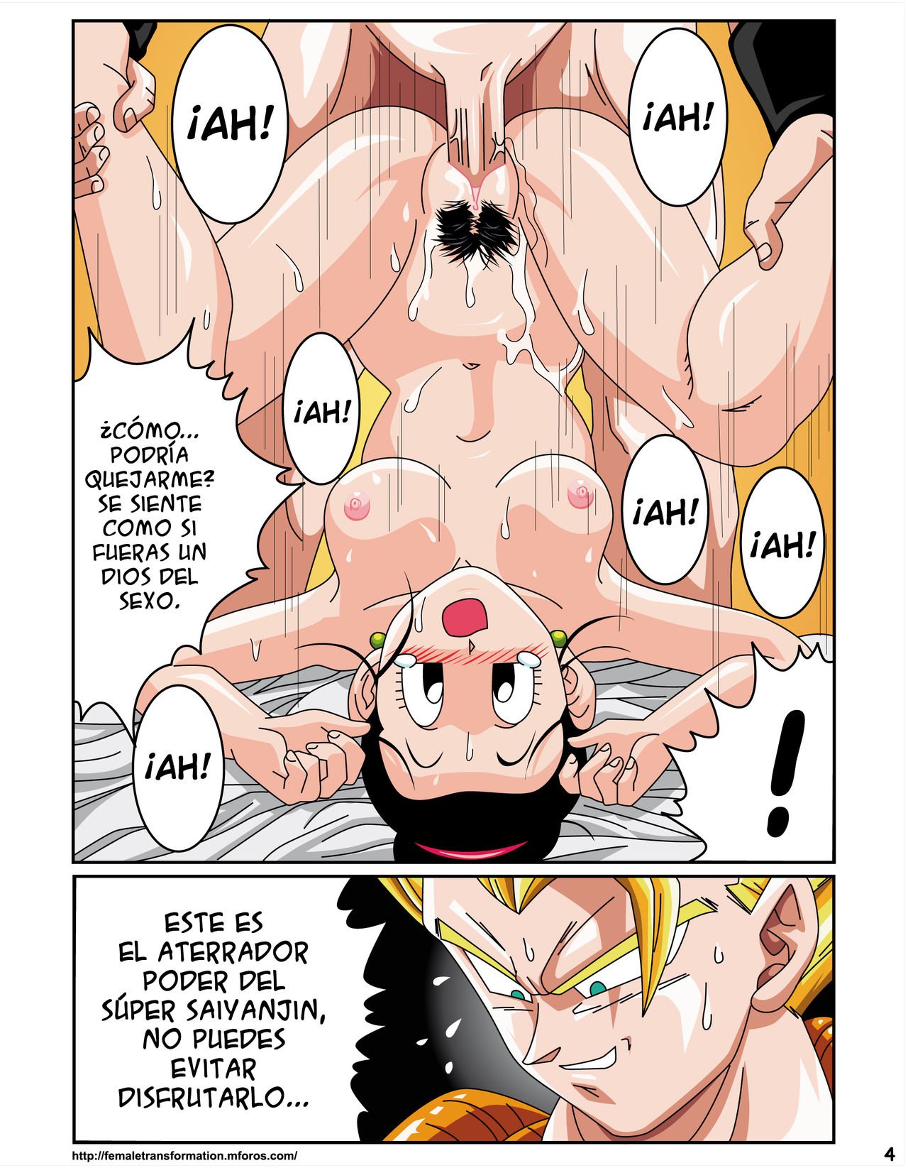 Dragon Ball H – Super Saiyajin Sexual - 4