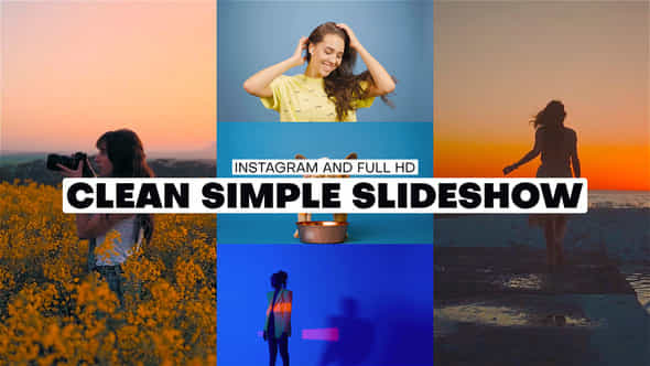 Clean Simple Slideshow - VideoHive 49912525