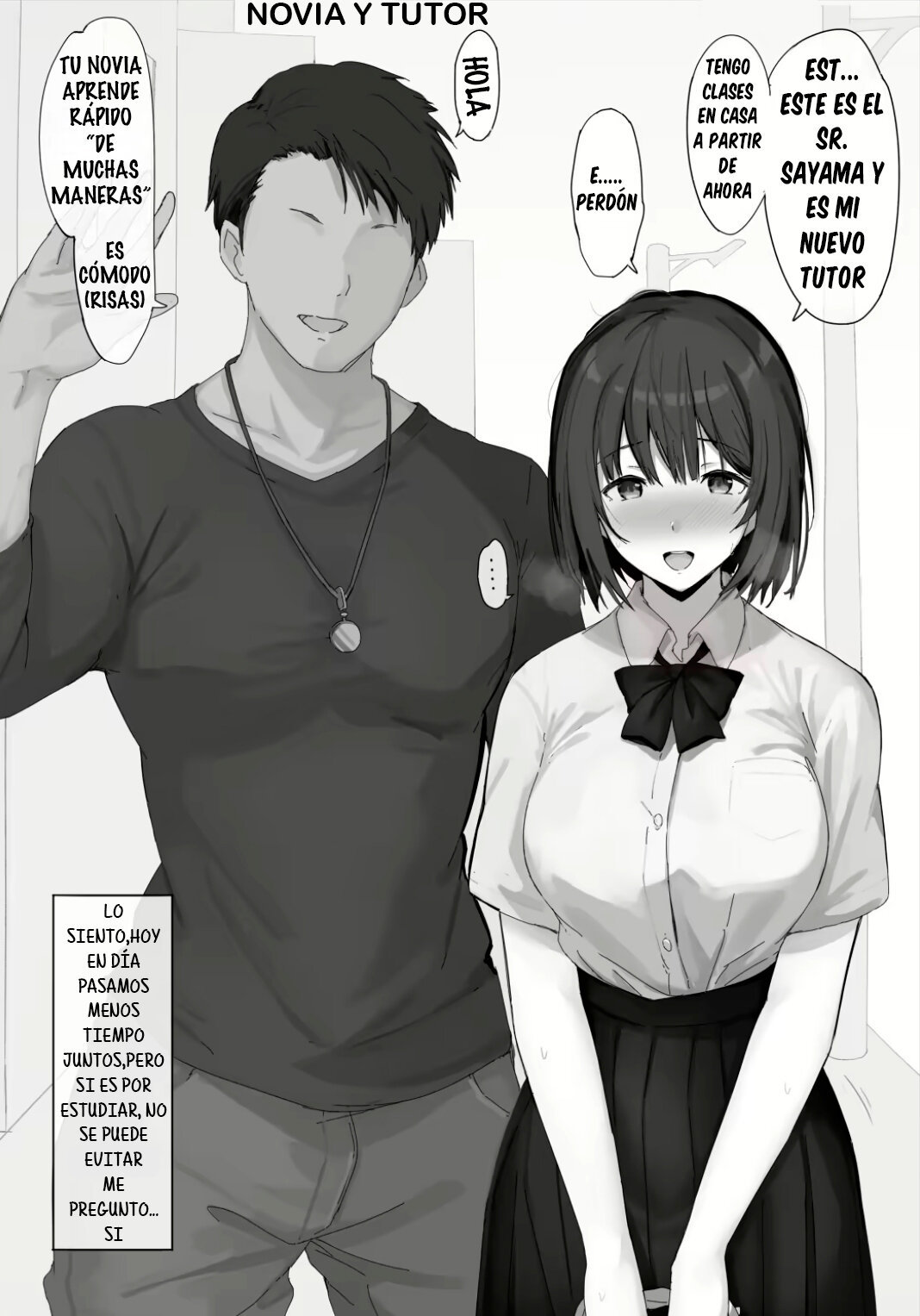 Kateikyoushi Ni Osie Komareru Kanojo - 0