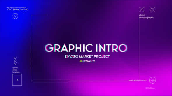 Graphic Intro - VideoHive 37443353