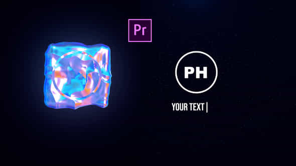 Holographic Clean Logo - VideoHive 44021703