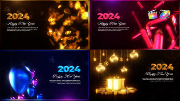 New Year Greetings Pack - VideoHive 50020758