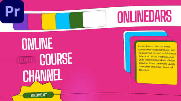 Online Lessons Education - VideoHive 40333019