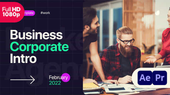 Business Corporate Intro - VideoHive 37254633