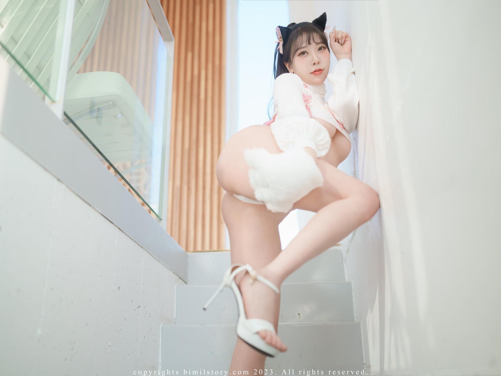 Jia 지아, [Bimilstory] Under-Boob Cat Girl Set.02(1)