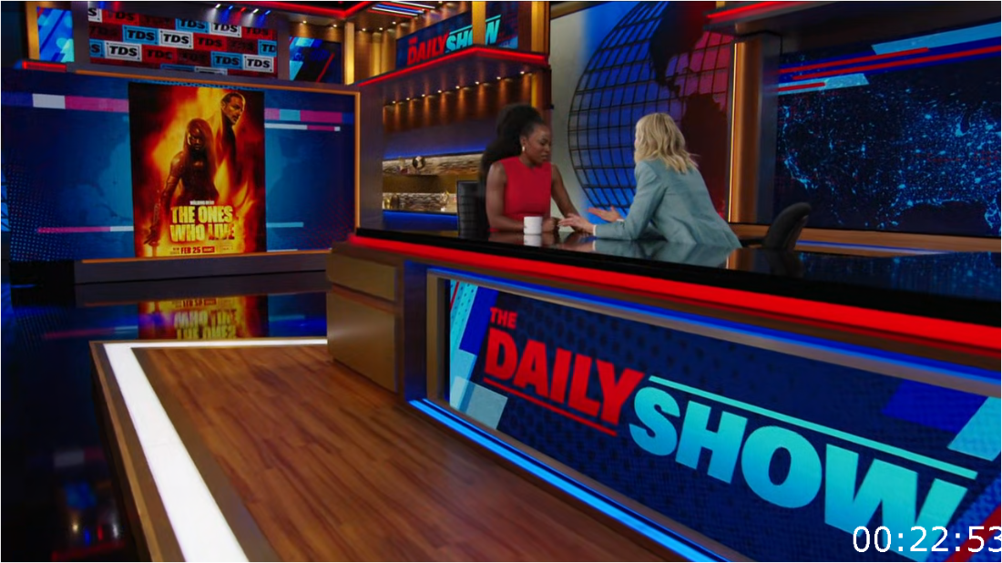 The Daily Show (2024-02-20) Danai Gurira [1080p/720p] (x265) SUgI7GLt_o