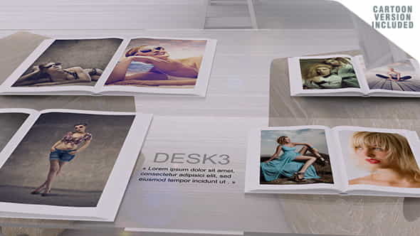 Desk Gallery with - VideoHive 5459484