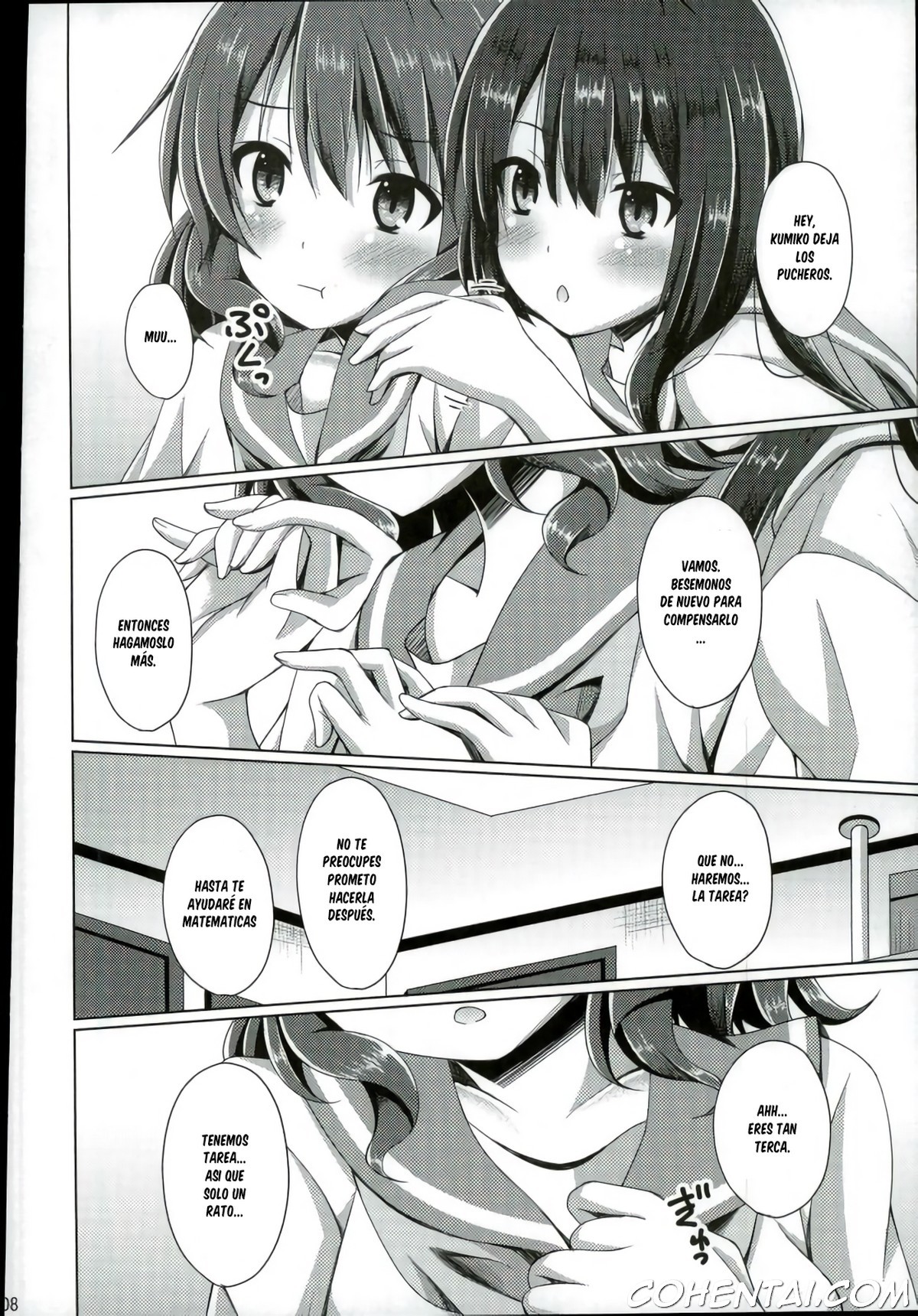 “Chotto Reinaa…” “Daijoubu Watashi ni Makasete” (Hibike! Euphonium) xxx comics manga porno doujin hentai español sexo 