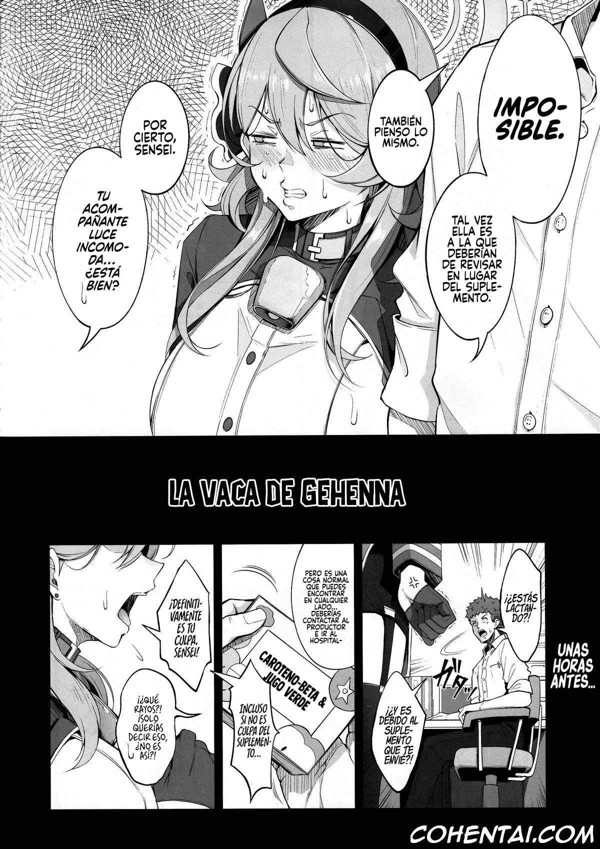 Gehenna no Meushi (Blue Archive) xxx comics manga porno doujin hentai español sexo 