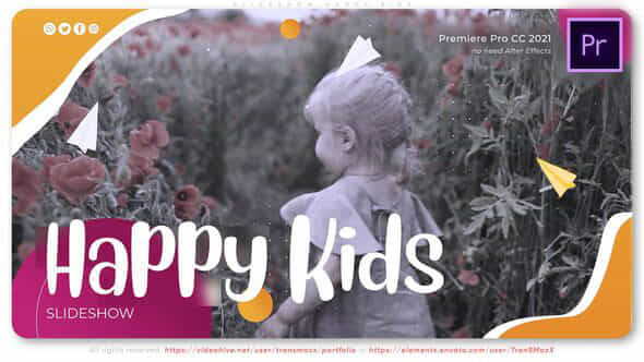 Slideshow Happy Kids - VideoHive 38434534