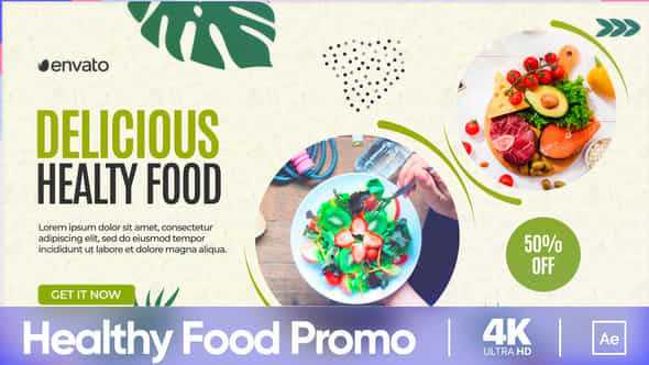 Natural Food Slideshow - VideoHive 35328372