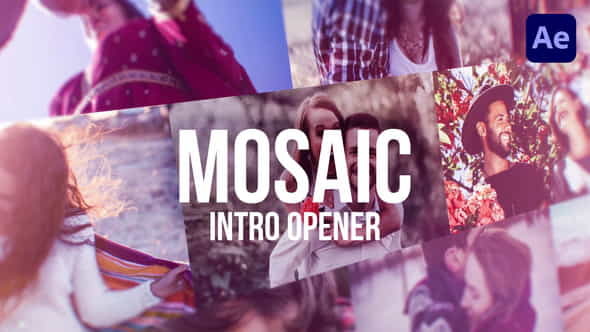 Mosaic Intro - VideoHive 33542813