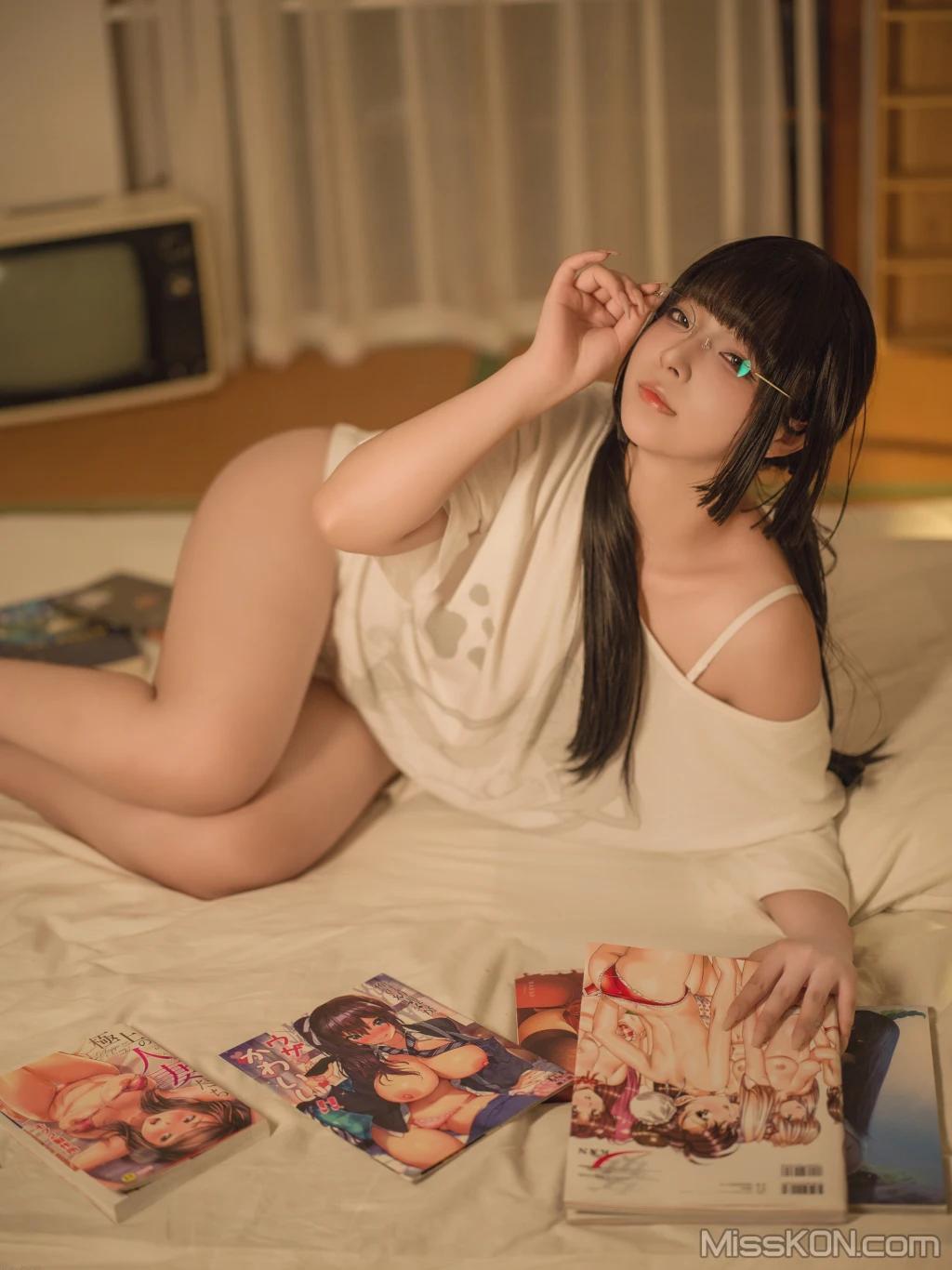 Coser@yuuhui玉汇: 痴女日记 (104 photos)(9)