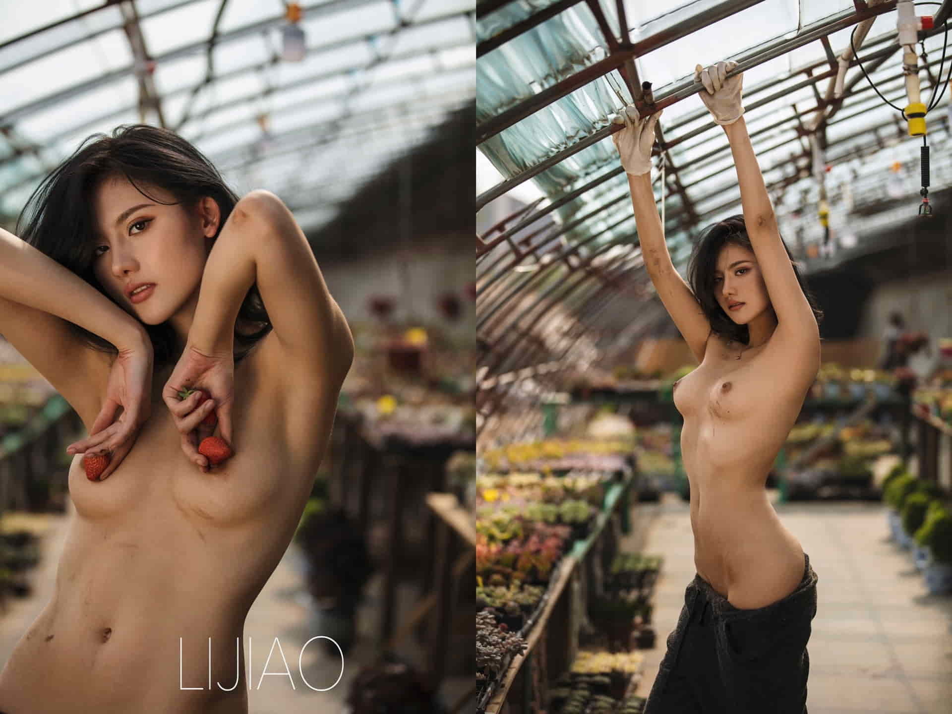 A Twitter photographer who takes the erotic and aesthetic route [LIJIAO] Female Body Art Private Shooting