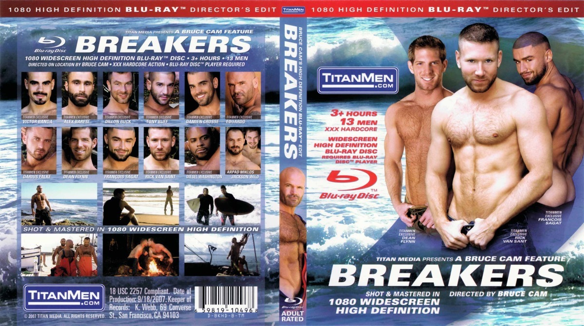 Breakers / Крушители (Bruce Cam, Titan Media) [2007 г., Muscles, Oral/Anal Sex, Big Dick, Rimming, Fisting, Group, Outdoor, Masturbation, Cumshots, Blu-Ray]