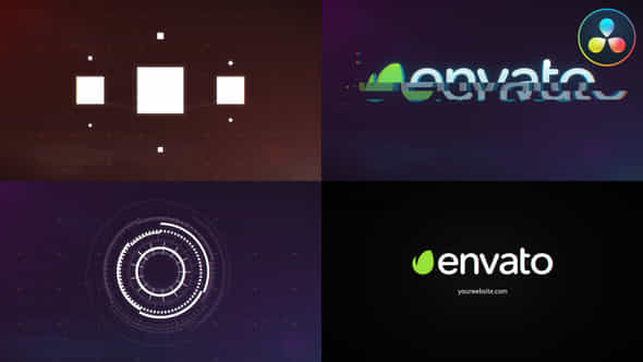 Dubstep Logo For Davinci Resolve - VideoHive 48683994