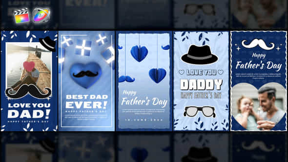 Fathers Day Stories Pack - VideoHive 52707110