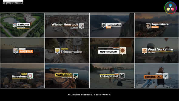 Location Titles 40 Dr - VideoHive 50473176