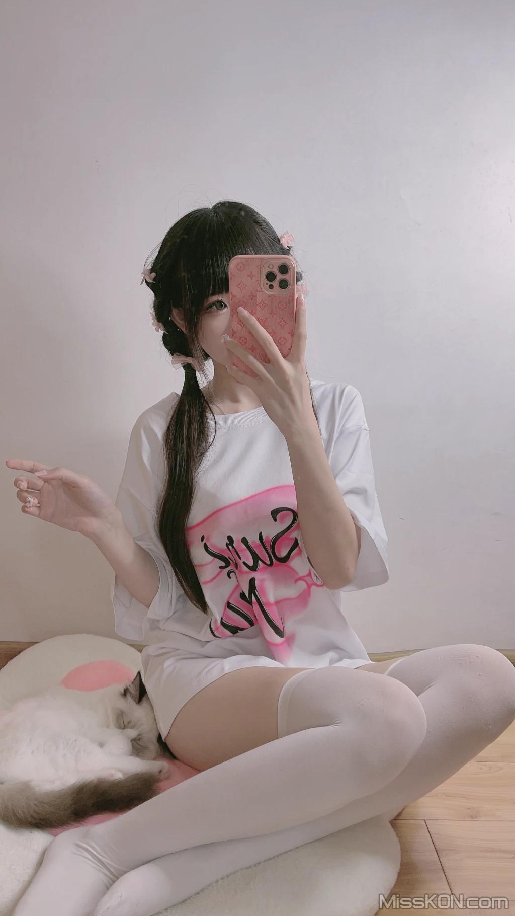 Coser@miko酱ww: mikoの白丝01 (241 photos)(39)