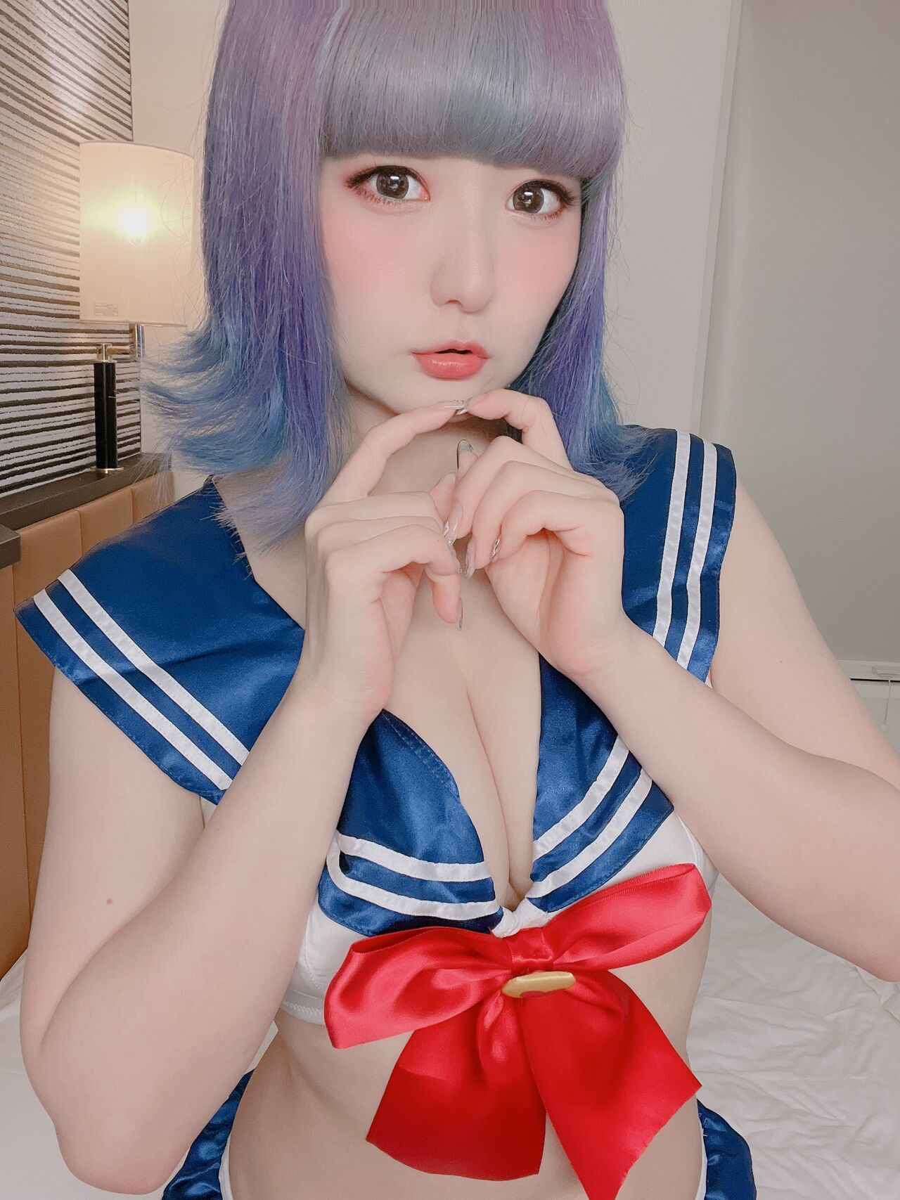 Akasaki Karin - Sailor Moon swimsuit
